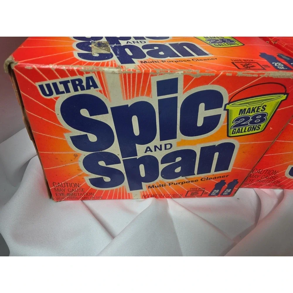 Vintage 2 Ultra Spic and Span Multi Purpose Cleaner Powder 12.4 oz